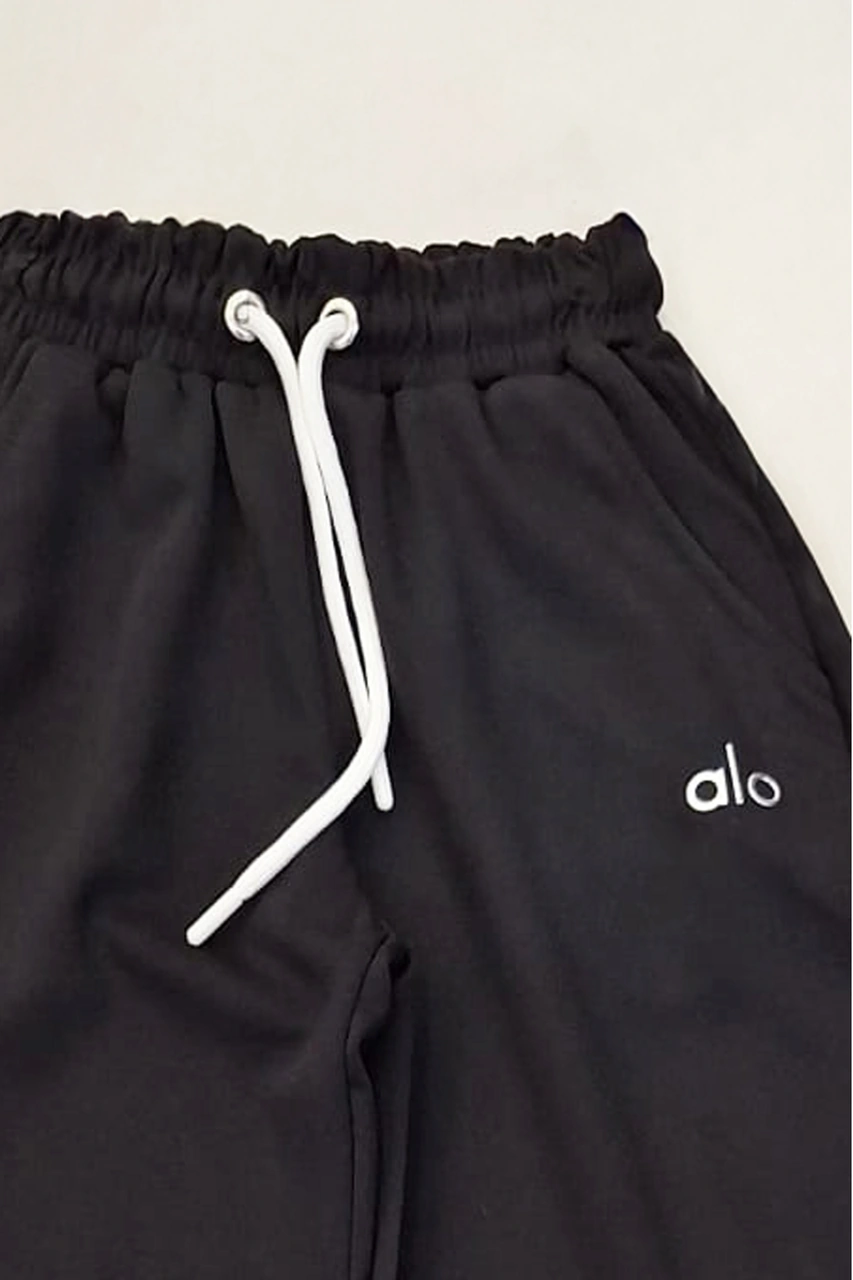 Kız Çocuk Oysho Kumaş Eşofman Alt 10-15 Yaş 12317 Siyah