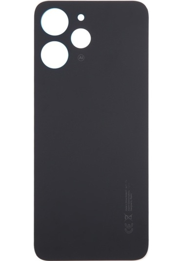 Cbtx Xiaomi Redmi 12 4g Cam Malzeme Pil Arka Kapağı Uyumlu Siyah