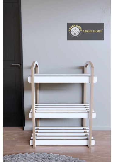 Abzer Home Ayakkabılık Beyaz