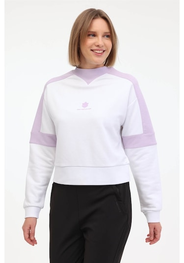 Lumberjack Wl Ulıana 16cfs-06 4pr Beyaz Kadın Sweatshirt Beyaz