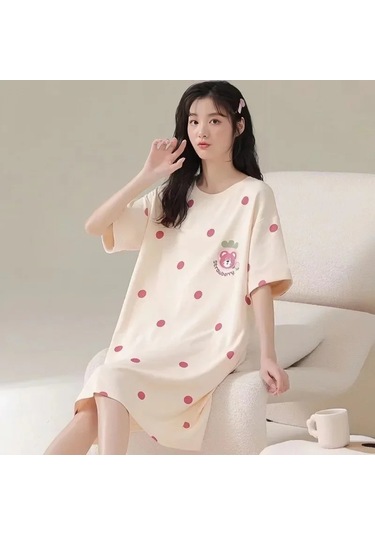 Snapbuy Kadın Kore Tarzı Yaz Pijama Seti - Rahat Ev Kıyafeti, Kısa Kollu Pijama Öğrenciler İçinerkek Gümüş