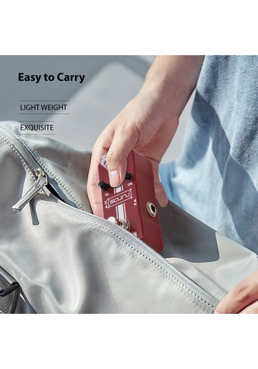 Xindoker Gitar Distortion Pedalı - Gerçek Bypass, Alüminyum Kasa, Dıst/vol/tone Kontrolleri, 6.35mm Giriş/çıkış, Vs703