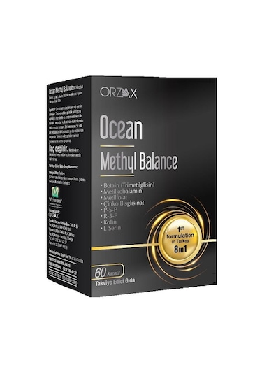 Ocean Methyl Balance 60 Bitkisel Kapsül
