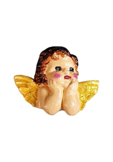 Uretti - Ayşe 7362 El Yapımı 2'li Sevimli Melek Magnet Seti - 4 X 5 Cm