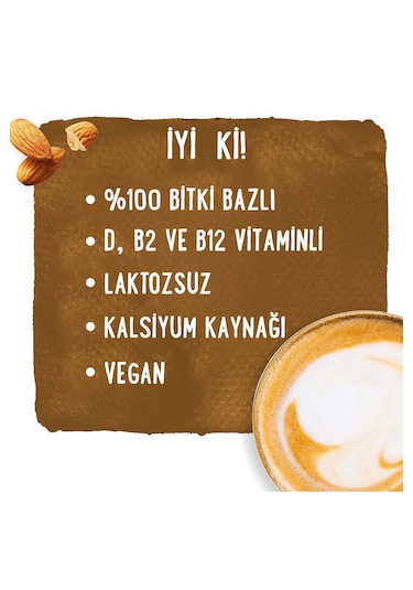 Alpro Barista Badem Sütü 4 x 1 L