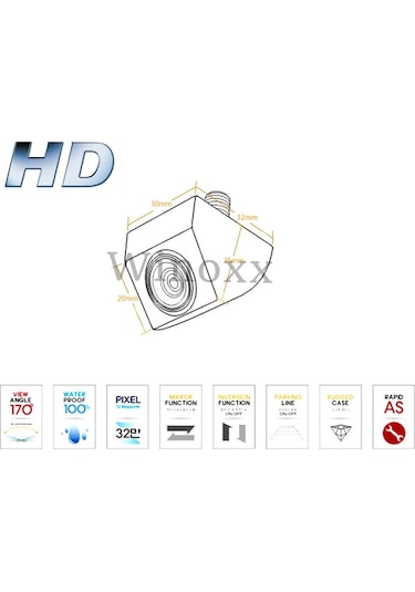 lidergaraj Geri Görüş Kamerası Pramit Hd