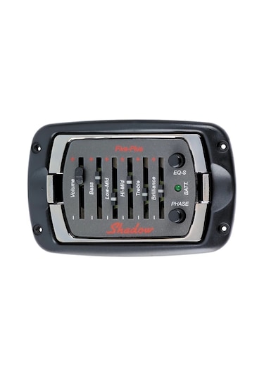 Shadow Sh-fıve Plus-a Eq Saz Piezzo Bağlama 5 Band Eq Preamp/eşik Altı Manyetik