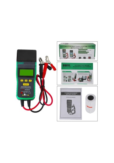 Duoyı Dy2015C Termal Yazıcılı Otomotiv Akü Sistemi Test Cihazı 24 N11.31