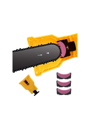 Maiyame Plastik + Taş Zımpara Seti, 14-20 İnç 1/2 Delikli Motosaplar İçin, 3 Ekstra Zımpara Taşı İle