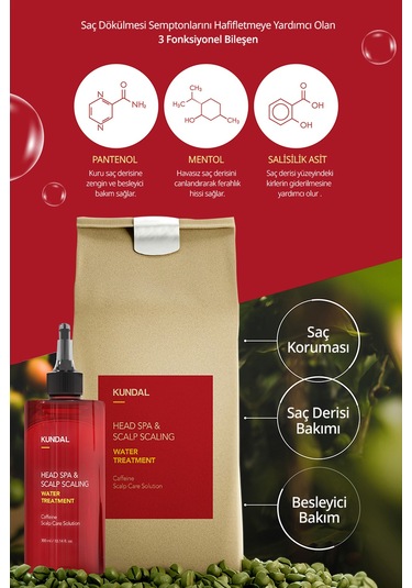 Kundal Herb Mint Caffeine Water Treatment 300 ML