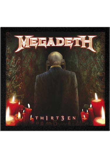Megadeth Thirteen Arma Peç Patch Yama Çok Renkli