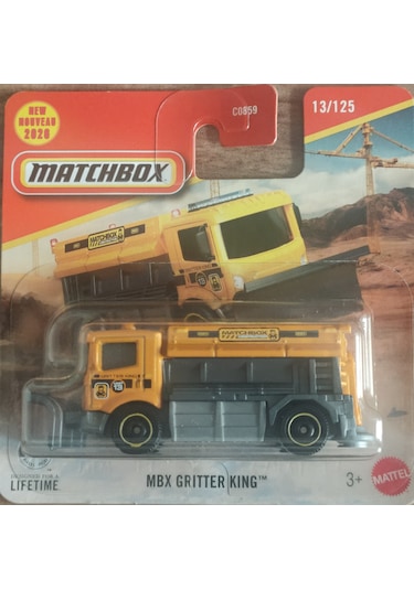 Matchbox 2026 Case Mbx Gritter King Küreme Aracı Sarı