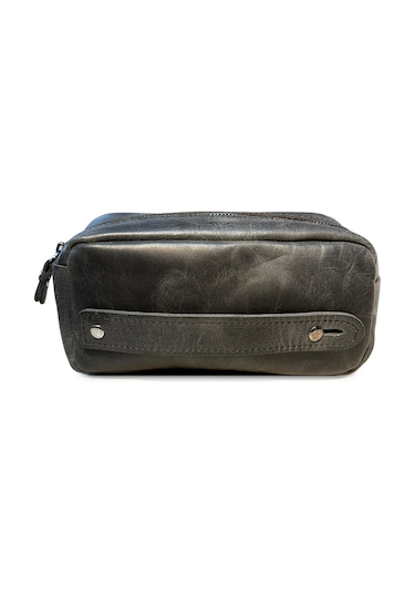 Mft Leather Design Hakiki Deri Erkek Çanta El Portföyü Raven 2501 Antrasit