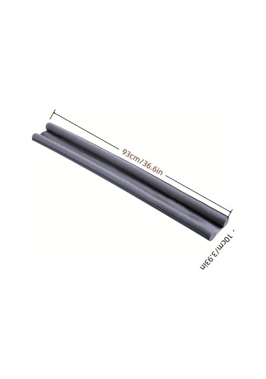 Sunshine011 Beyaz Pvc Kapı Rüzgarlığı - Su Geçirmez, Rüzgar Ve Ses Önleyici, Yeniden Yapışkanlı Beyaz