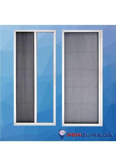 Plise-Pileli Sineklik Kapı Pencere Akordion Sineklik