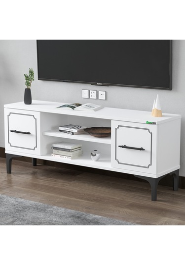 Garaj Home Raflı Tv Sehbası Lazer Çok Renkli