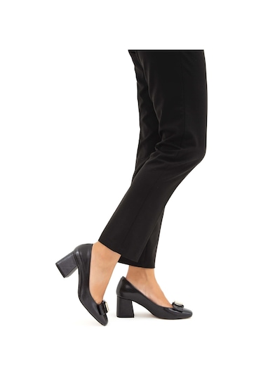 Tamer Tanca Kadın Vegan Siyah Abiye Ayakkabı 886 619 Bn Ayk Sk22/23 Sıyah Czg Rgn Siyah