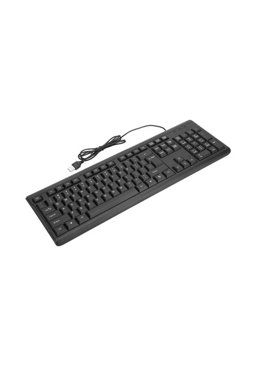 Xindoker T15 104 Tuşlu Usb Kablolu İş Klavyesi - Sessiz Tip, Ergonomik Tasarım, Dayanıklı Ve Konforlu Kullanım