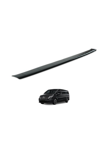 Mercedes V Class Ferrous Arka Tampon Üstü Koruyucu Parlak 2019 Ve Üstü