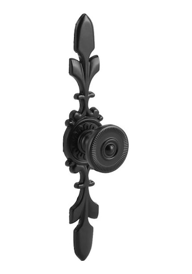 Avrupa Mobilya Kulp Çekmece Dolap Masa Kapı Tokmağı Çekmece Ev Dekor Siyah