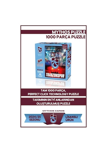 Trabzonspor Takım 1000 Parça Puzzle