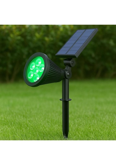 Zmr 10 Watt Yeşil Solar Kazıklı Bahçe Aydınlatma 1 ADET