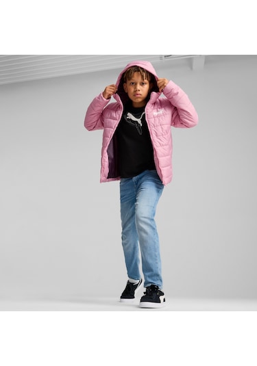 Puma Essentıals Genç Çocuk Şişme Mont 670559 48 Pembe