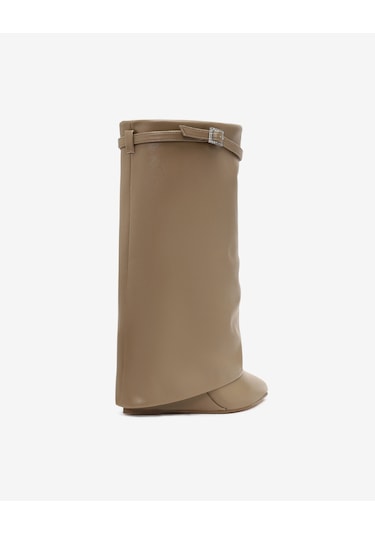 Steve Madden Shocker Taupe Kadın Bej Çizme Shocker-taupe