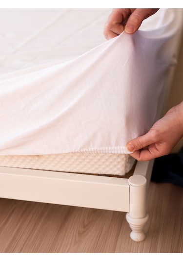 Alez Full Kenar Mikro Fitted Sıvı Geçirmez Sessiz