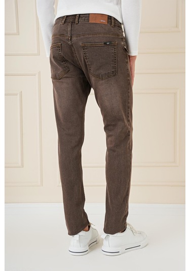 Efor Denim Pnt 126 Moka Jean Pantolon Kahverengi