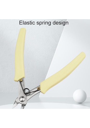 Sones Paslanmaz Çelik Uç Ve Çapraz Kesme Pensesi Çivi Çıkarma Delme Kesiciler Beyaz