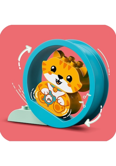 LEGO® Duplo 10977 Sesli İlk Yavru Köpeğim ve Yavru Kedim 22 Parça