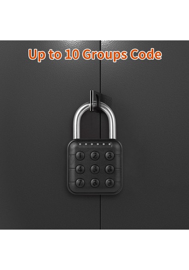 Padalink Su Geçirmez 6 Haneli Akıllı Kasa Kilidi - Spor Salonu Ve Depolama İçin