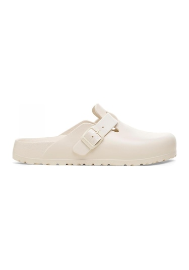 Birkenstock Boston Eva Önü Kapali Beyaz Kadın Terlik