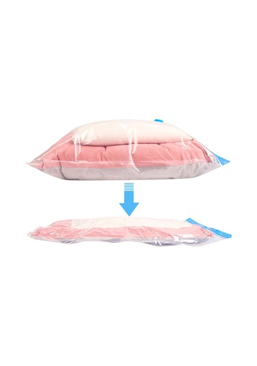 Yaleker Büyük Boy Şeffaf Vakumlu Saklama Torbası, Kalın Ve Geniş, 70x100 Cm, Tekli Ve Toplu Satış Diğer