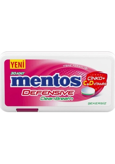 Mentos Vişne Aromalı Tablet Şekerleme 12 x 21 gr