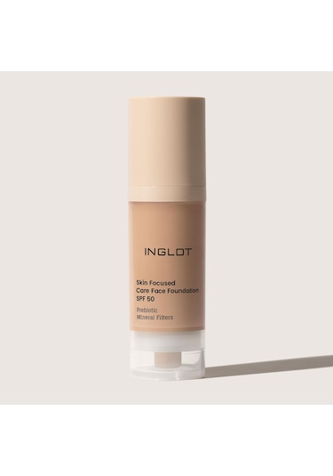 Inglot Skın Focused Care Face Foundatıon SPF50 312 Tan Rose