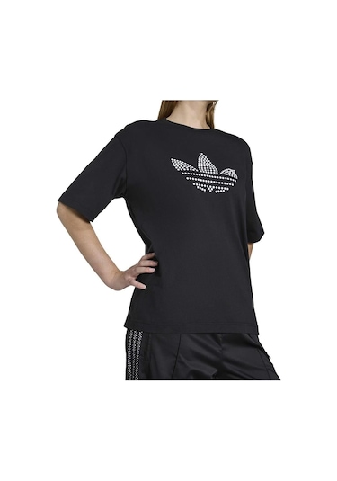 Adidas Pearl Tee Kadın Siyah T-shirt Kc7861