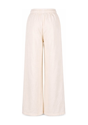 Trender Kanvas Sarı Kadın Pantolon 5118