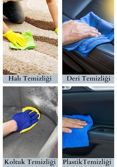 Araç Köpük Şampuanı & Detaylı Temizlik İlacı 2'li Set Araç Bakımı