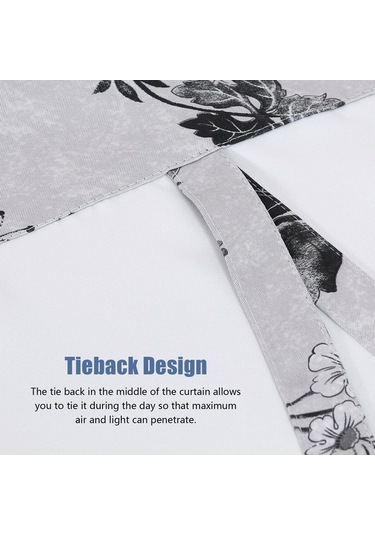 Vintage Desenli Gün Işığı Engelleyici Perde, Gizlilik Ve Ses Yalıtımı İçin Modern Kumaş, 106x160 Cm Yeşil Yeşil