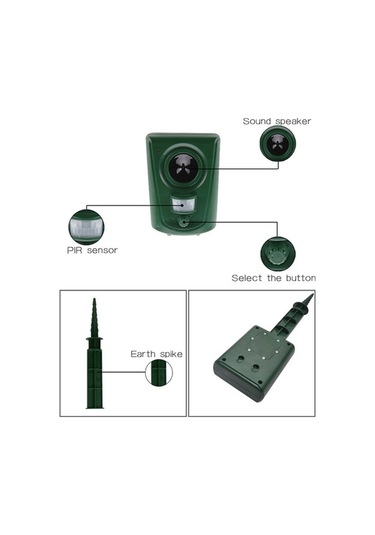 Flybuy Lgq Usb Ultrasonik Hayvan Kovucu, Çiftlik Köpekleri Ve Tilki İçin