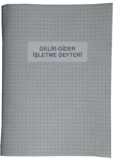 Dilman İşletme Gelir Gider Defteri 48 Yaprak