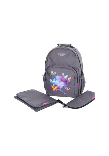 Coco Mamma Vera Anne Bebek Bakım Çantası Kelebeğin Rüyası Gri