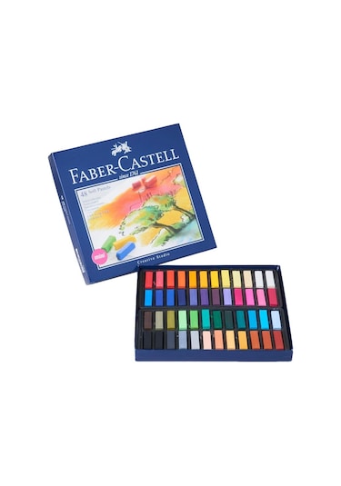 Creative Studio Mini Toz Pastel Boya Soft 48 Renk Yarım Boy 51