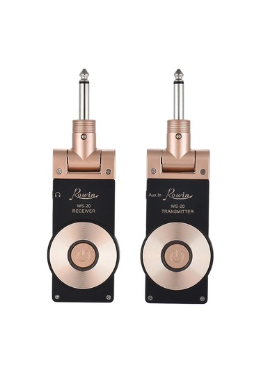 Rowin Rowin Ws-20 Şarj Edilebilir 2.4g Gitar Kablosuz Verici + Usb Şarj Kablosu İle Alıcı