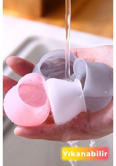 Premium Kaydırmaz Çizdirmez Mobilya Masa Sandalye Zemin Koruyucu Silikon Pabuç Ayak Kılıf 12 Adet