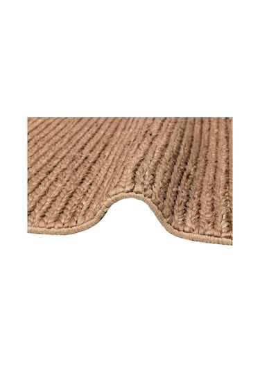 Eko Halı Flatweave Choti Brown Dekoratif Jüt Kilim