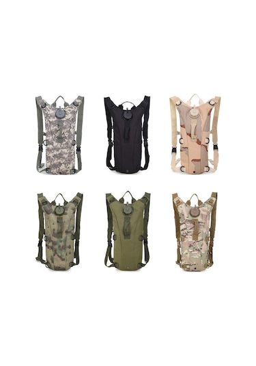 Primepickings 3l Hidrasyon Su Torbası - Mesane Açık Spor Bisiklet Su Torbası Ahşap