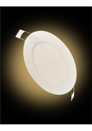 Kendal 18w 3000k Günışığı Işık Smd Yuvarlak Slim Led Panel Kdl403 Siyah